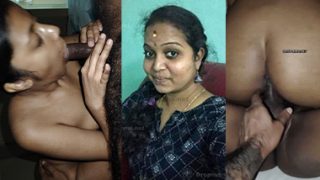 Telugu Mallu Wife Shared – Threesome Sex With Young Guy